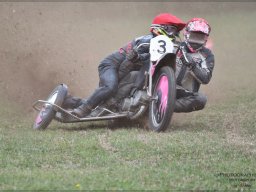 57. internationales Grasbahnrennen Zweibrücken 2018 Seitenwagen