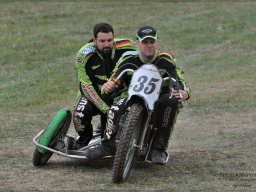 57. internationales Grasbahnrennen Zweibrücken 2018 Seitenwagen