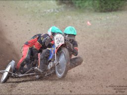 57. internationales Grasbahnrennen Zweibrücken 2018 Seitenwagen