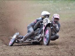 57. internationales Grasbahnrennen Zweibrücken 2018 Seitenwagen